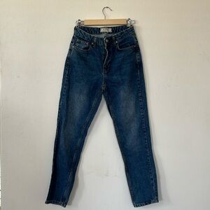 Free people denim mom jeans